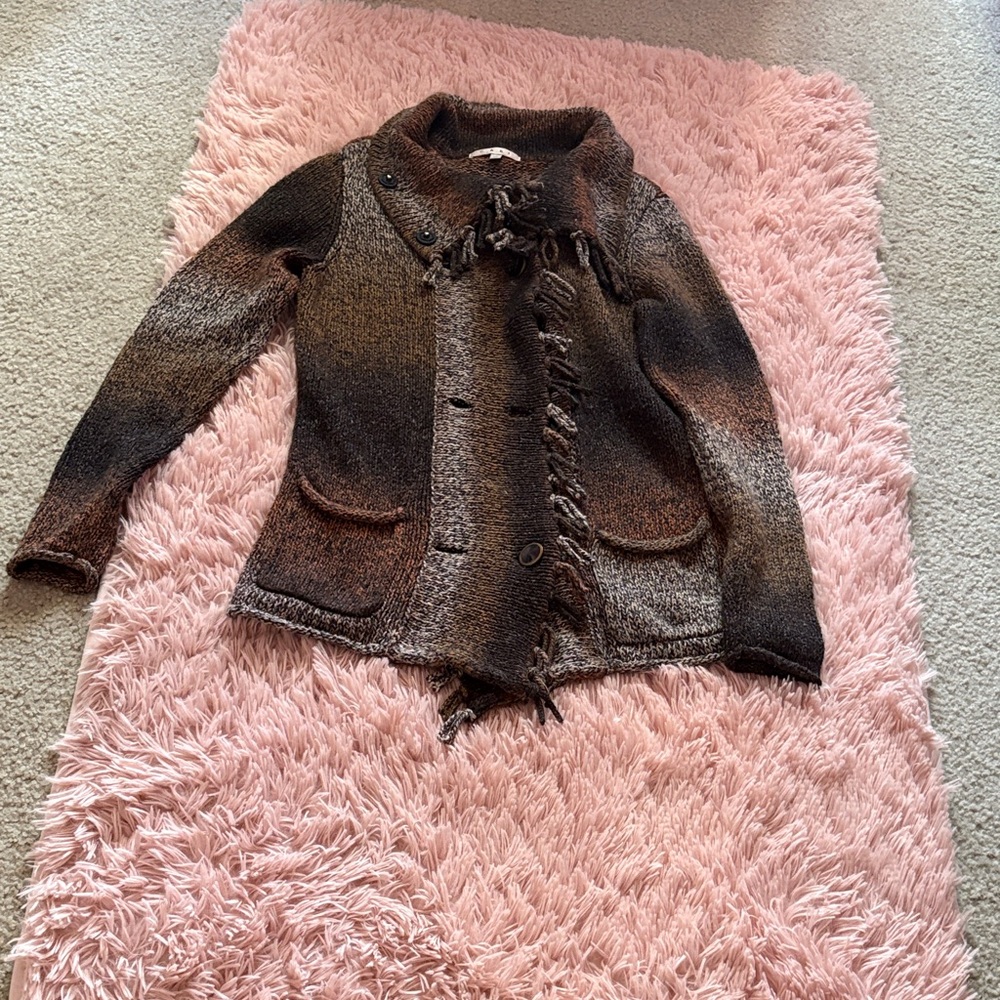 CAbi Multicolor Sweater Blazer